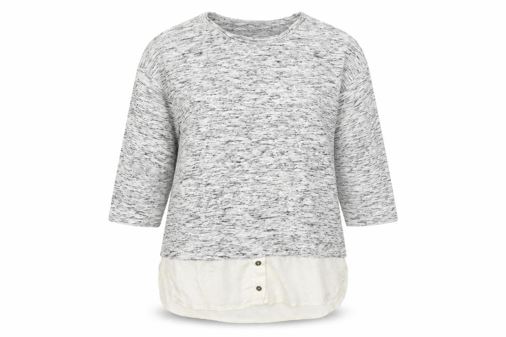 Marks & Spencer Womens Grey  Knit Tunic Jumper Size 14