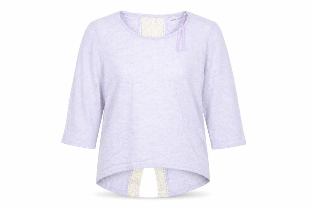 New Look Womens Purple  Knit Pullover Jumper Size 10