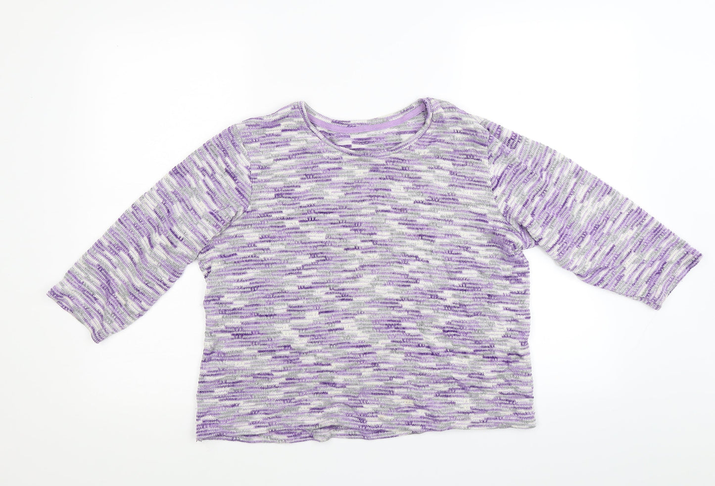 Preworn Womens Purple   Pullover Jumper Size M