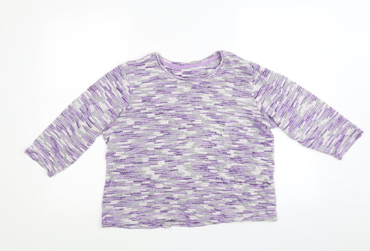 Preworn Womens Purple   Pullover Jumper Size M