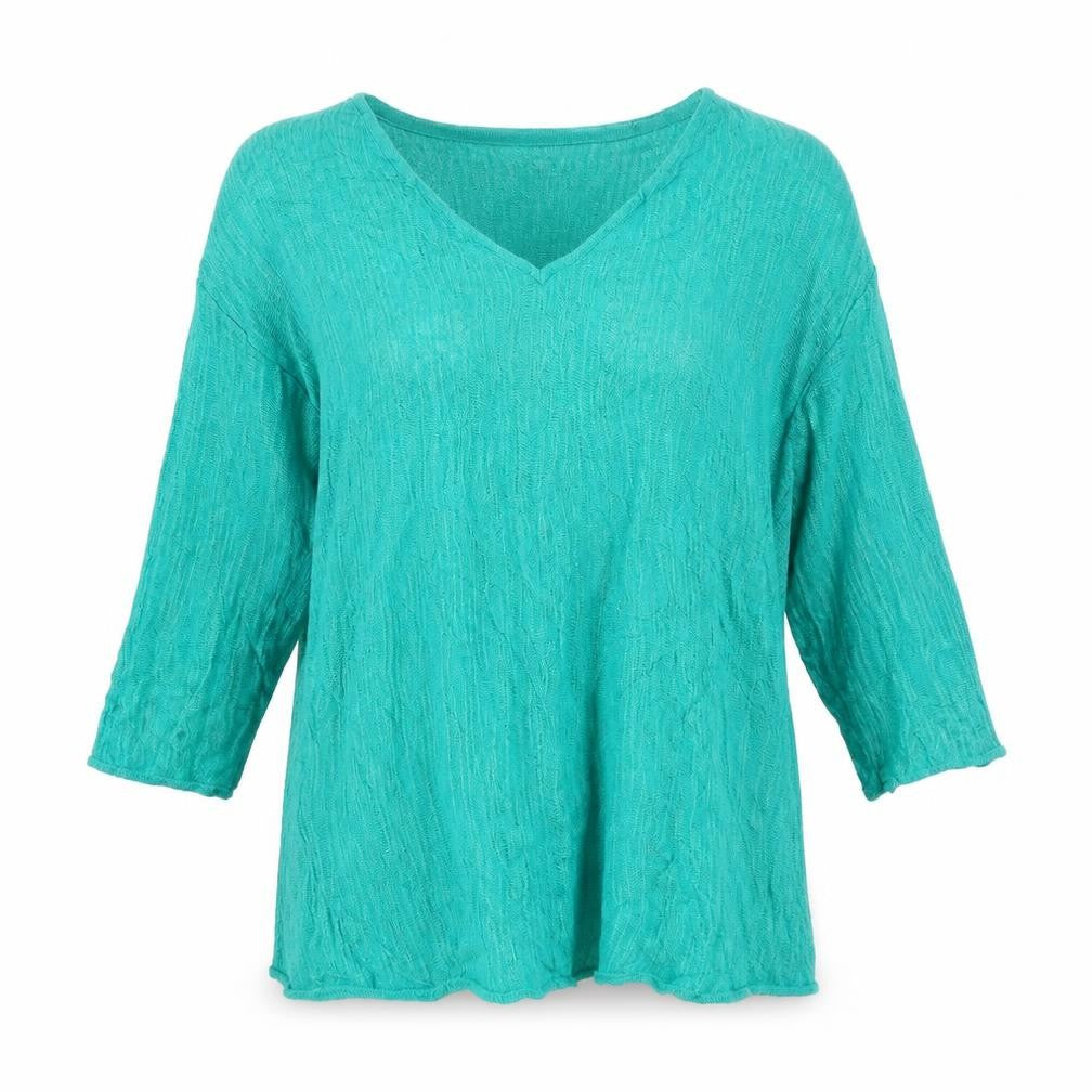 Monsoon Womens Green  Knit Pullover Jumper Size M