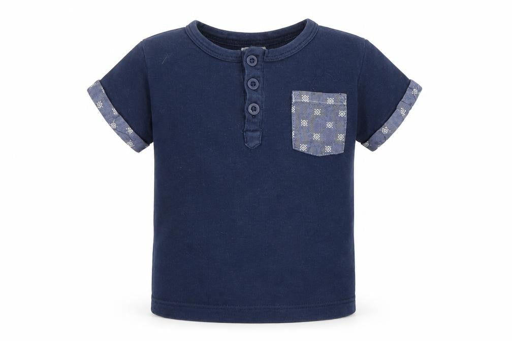F&F Boys Blue   Pullover T-Shirt Size 6-9 Months