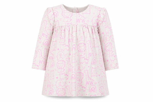 George Girls Green Polka Dot  Fit & Flare  Size 12-18 Months