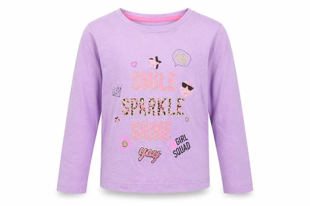 PEP & CO Girls Purple   Basic T-Shirt Size 18-24 Months