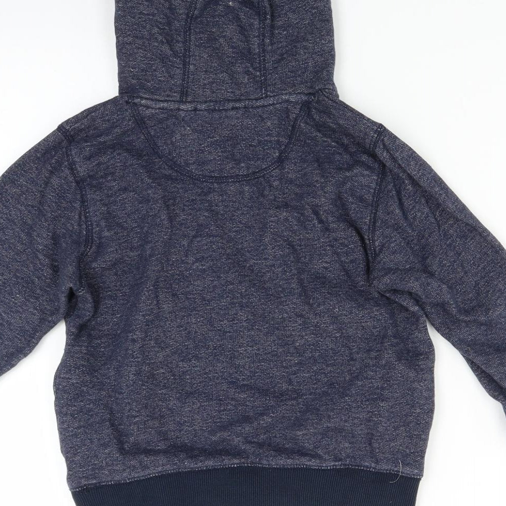 NEXT Boys Blue  Rayon Pullover Hoodie Size 6 Years