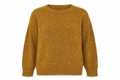 New Look Womens Brown   Pullover Jumper Size M