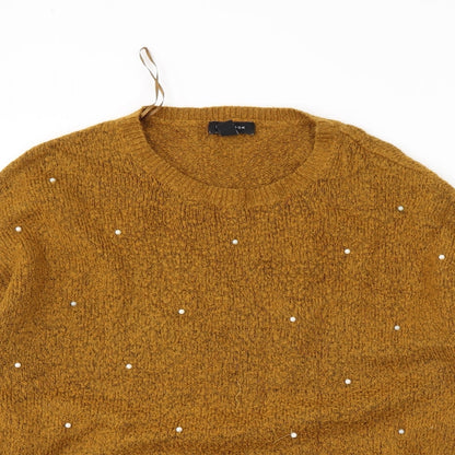 New Look Womens Brown   Pullover Jumper Size M