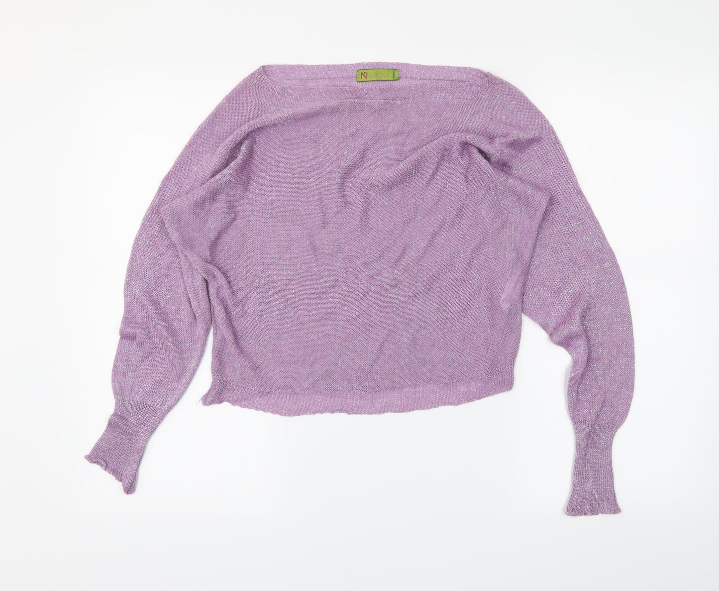 Willow Womens Purple   Pullover Jumper One Size