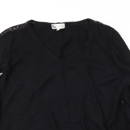 Next Womens Black   Pullover Jumper Size 12