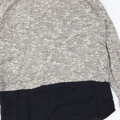 Next Womens Grey   Pullover Jumper Size 6
