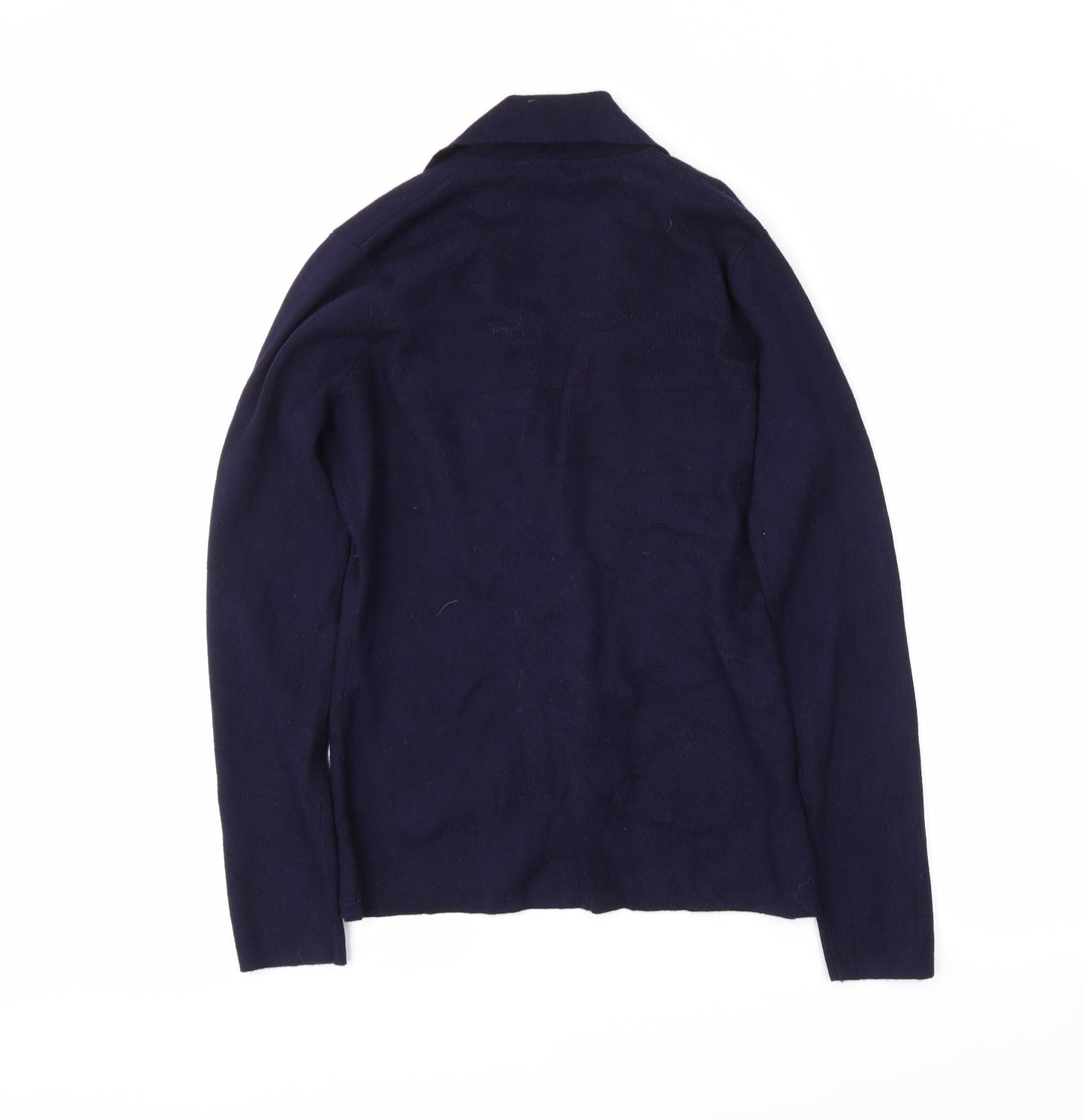 Red Womens Blue   Cardigan Jumper Size M