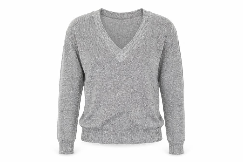 H&M Womens Silver   Tunic Blouse Size S