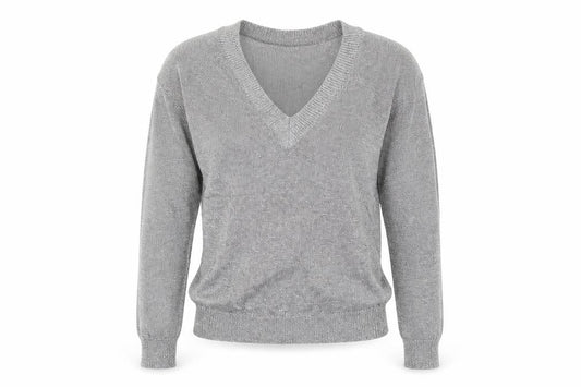 H&M Womens Silver   Tunic Blouse Size S