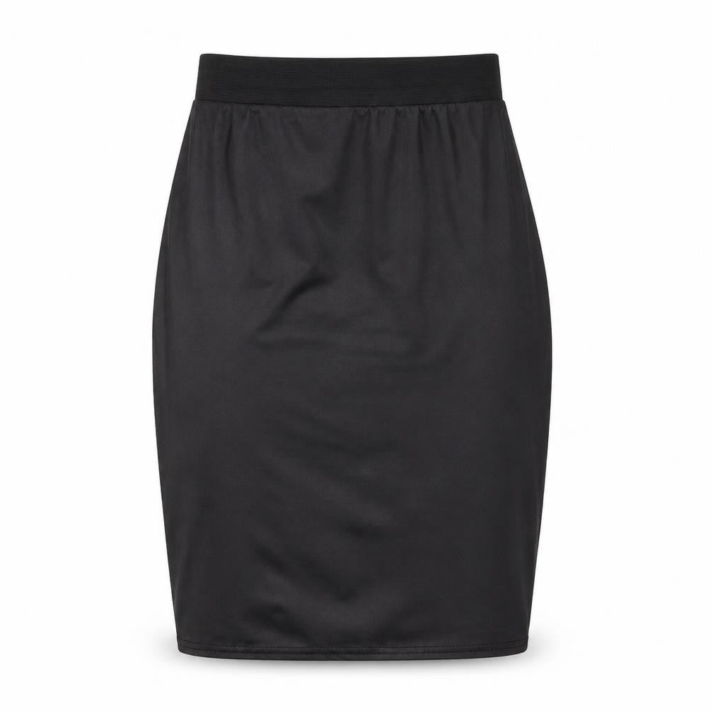 Missi London Womens Black   A-Line Skirt Size M