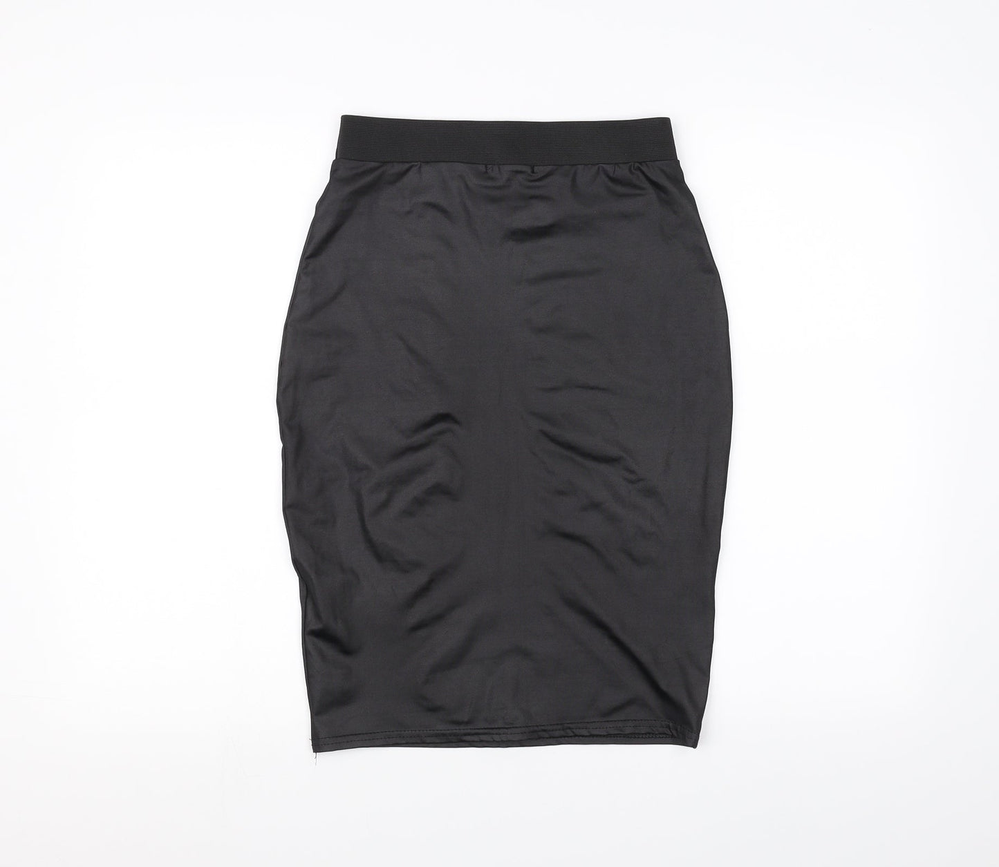 Missi London Womens Black   A-Line Skirt Size M