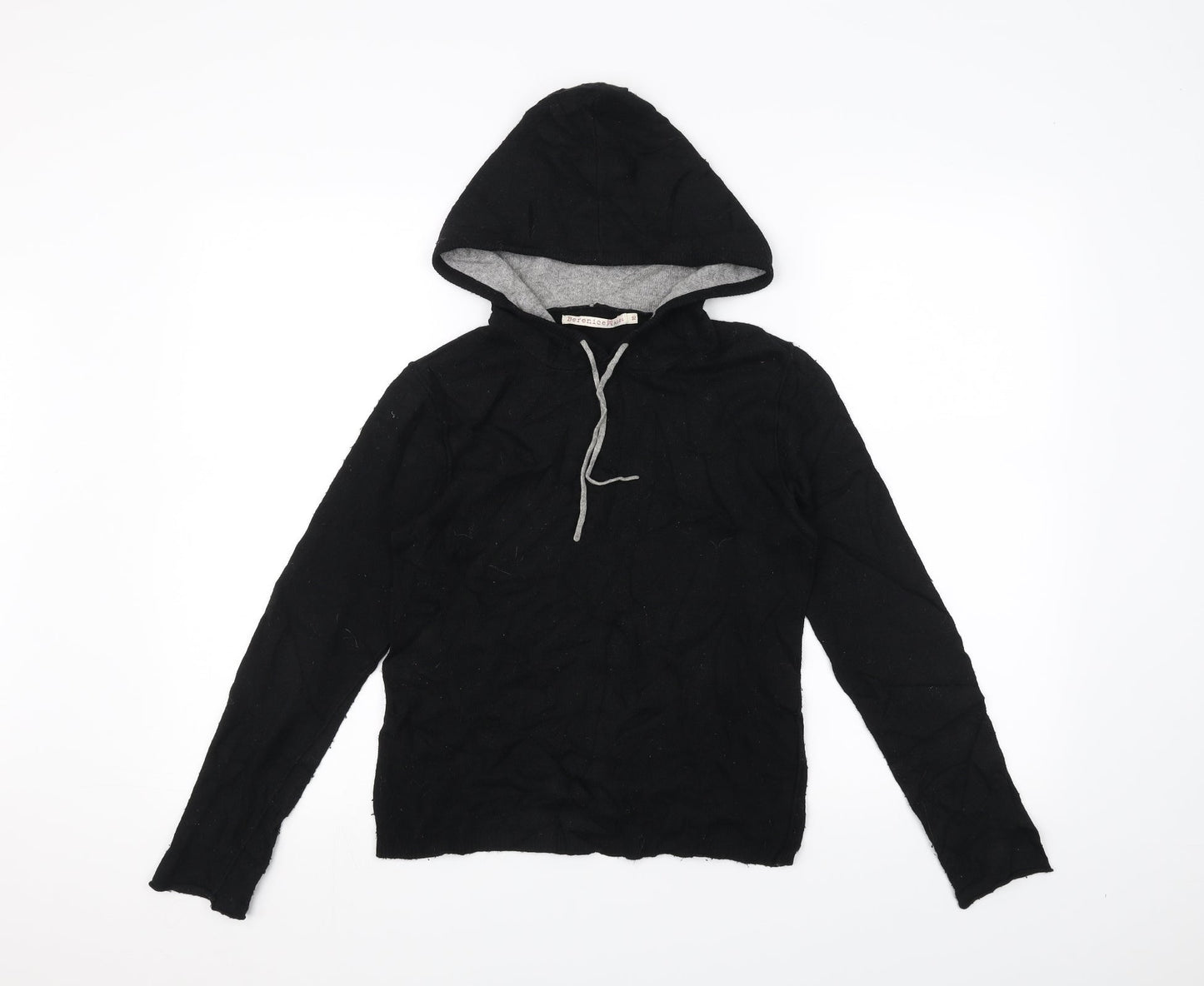 Berenice Boys Black   Pullover Hoodie Size 10 Years