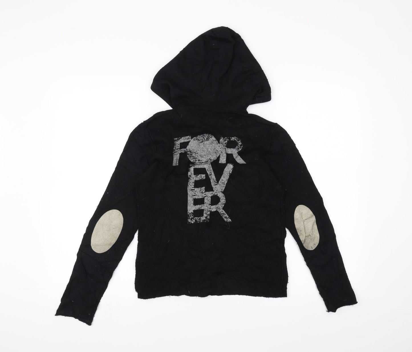 Berenice Boys Black   Pullover Hoodie Size 10 Years