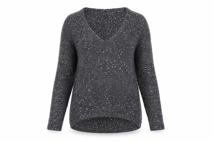 Zara Knit Womens Grey  Knit Pullover Jumper Size S