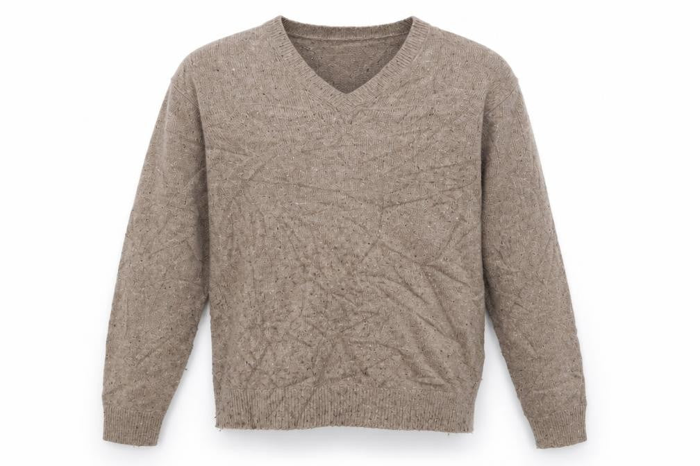 Marks & Spencer Mens Brown  Knit Pullover Jumper Size L