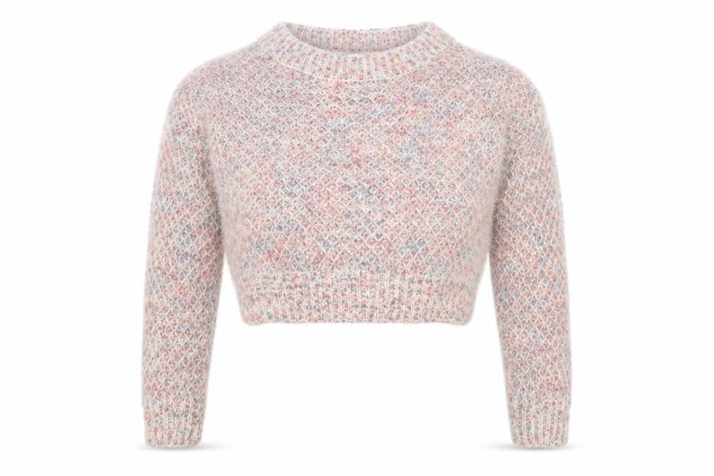 Made with love Womens White  Knit Pullover Jumper Size XL