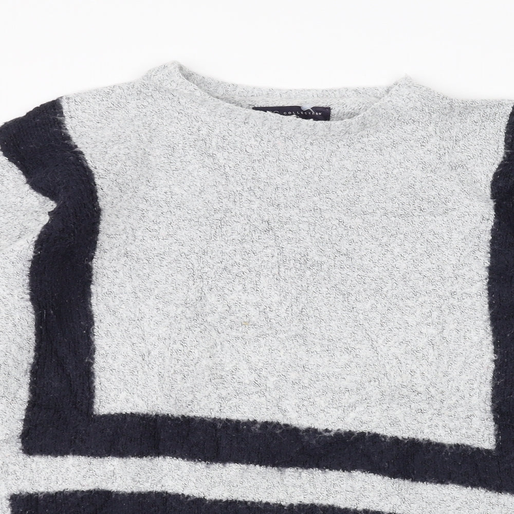 Marks and Spencer Womens Grey   Pullover Jumper Size S