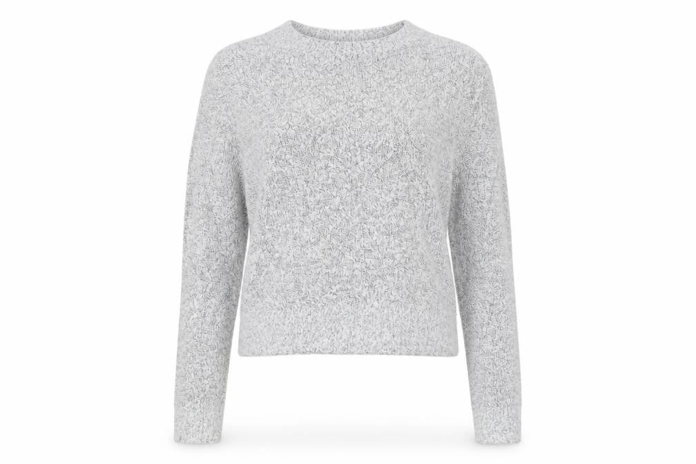 H&M Womens Grey  Knit Pullover Jumper Size S