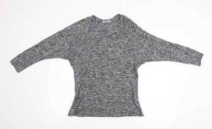 Legend Womens Grey  Knit Pullover Jumper Size M  - Batwing