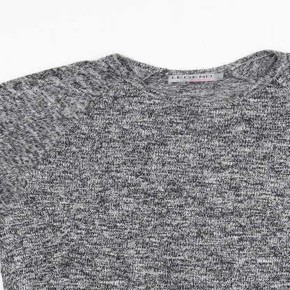 Legend Womens Grey  Knit Pullover Jumper Size M  - Batwing