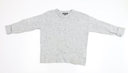 Primark Womens Grey  Knit Pullover Jumper Size S