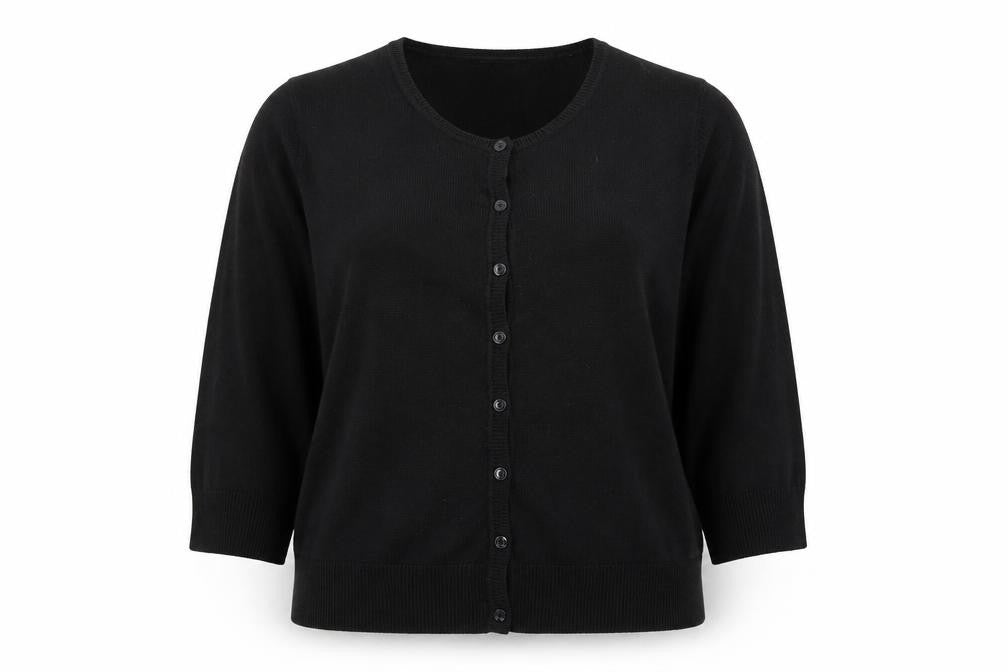 Preworn Womens Black   Cape Jumper Size 10
