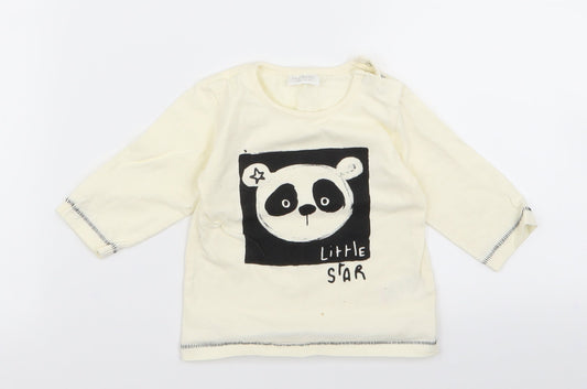 NEXT Baby White   Basic T-Shirt Size 3-6 Months
