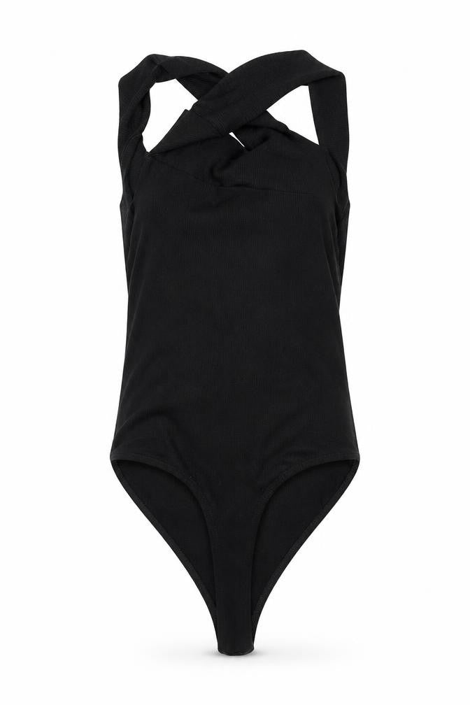 BLA Womens Black  Ramie Playsuit One-Piece Size 12
