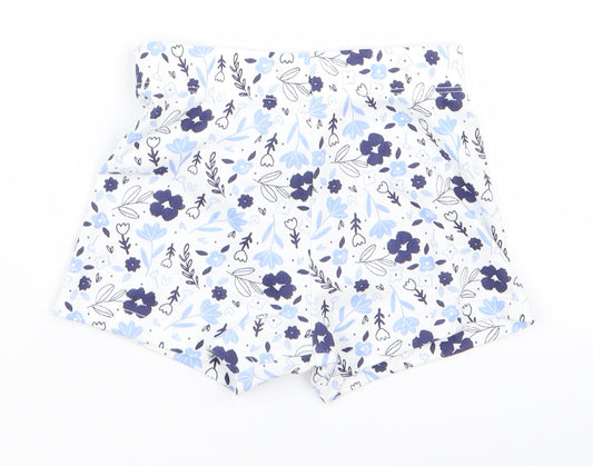 Preworn Baby White   Capri Trousers Size 12 Months