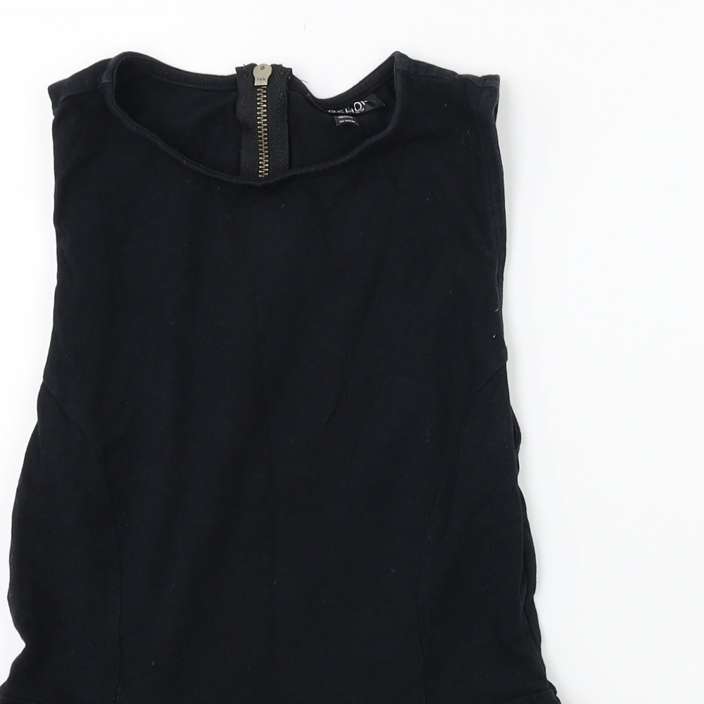Topshop Womens Black   Mini  Size 12