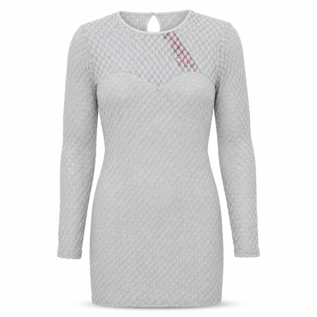 Motel Rocks Womens Grey  Lace Bodycon  Size 12