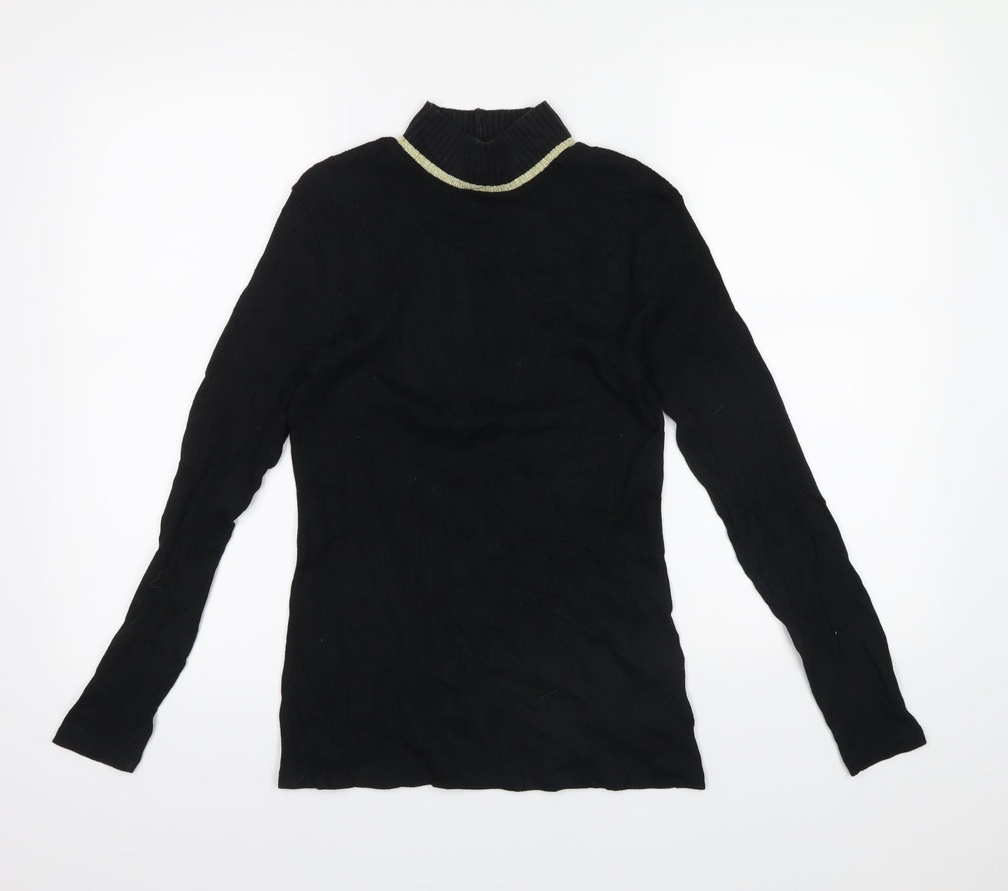 F&F Womens Black   Pullover Jumper Size 10