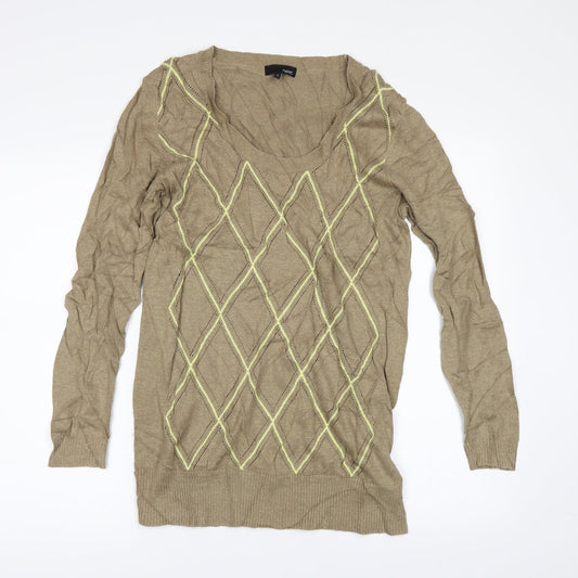 NEXT Womens Beige   Pullover Jumper Size 14