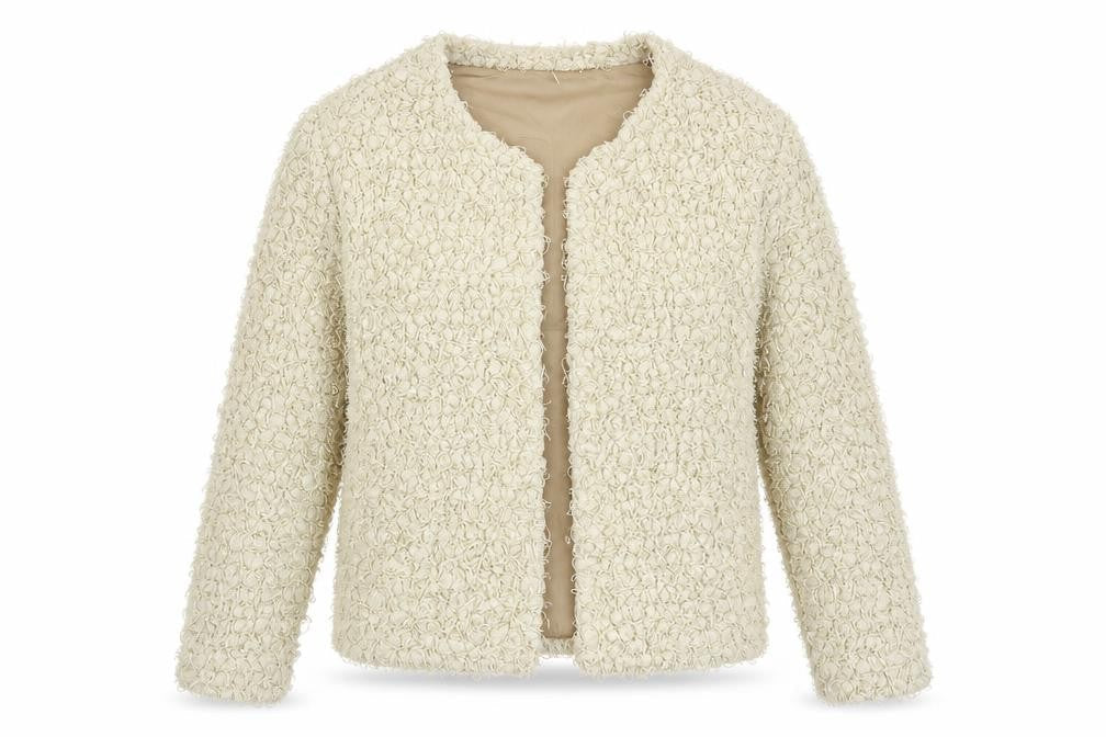 H&M Womens Ivory   Jacket  Size S