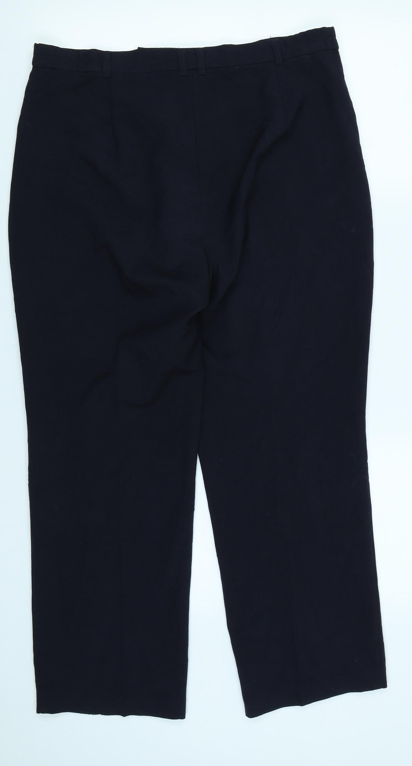 Marks & Spencer Womens Blue   Trousers  Size 14 L24 in