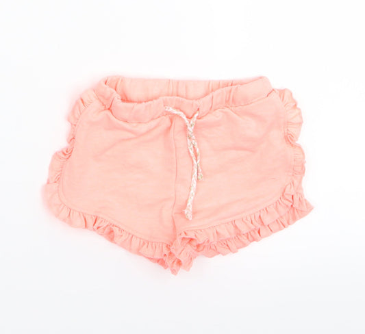 Matalan Girls Pink   Capri Leggings Size 9-12 Months  - shorts
