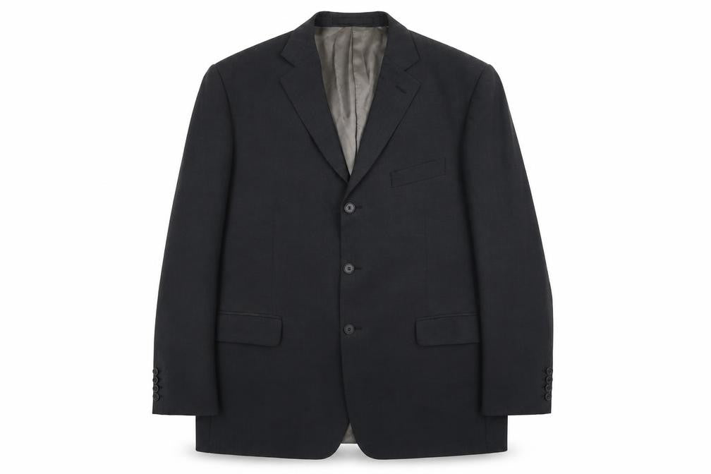 rival urban Mens Black   Jacket Blazer Size 42