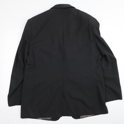rival urban Mens Black   Jacket Blazer Size 42