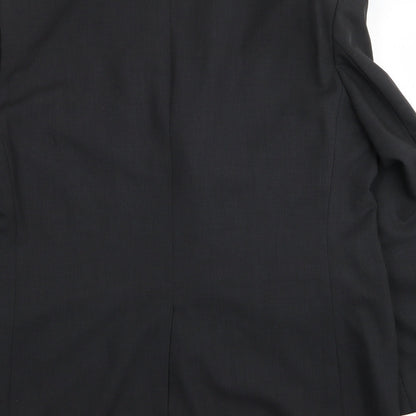 rival urban Mens Black   Jacket Blazer Size 42