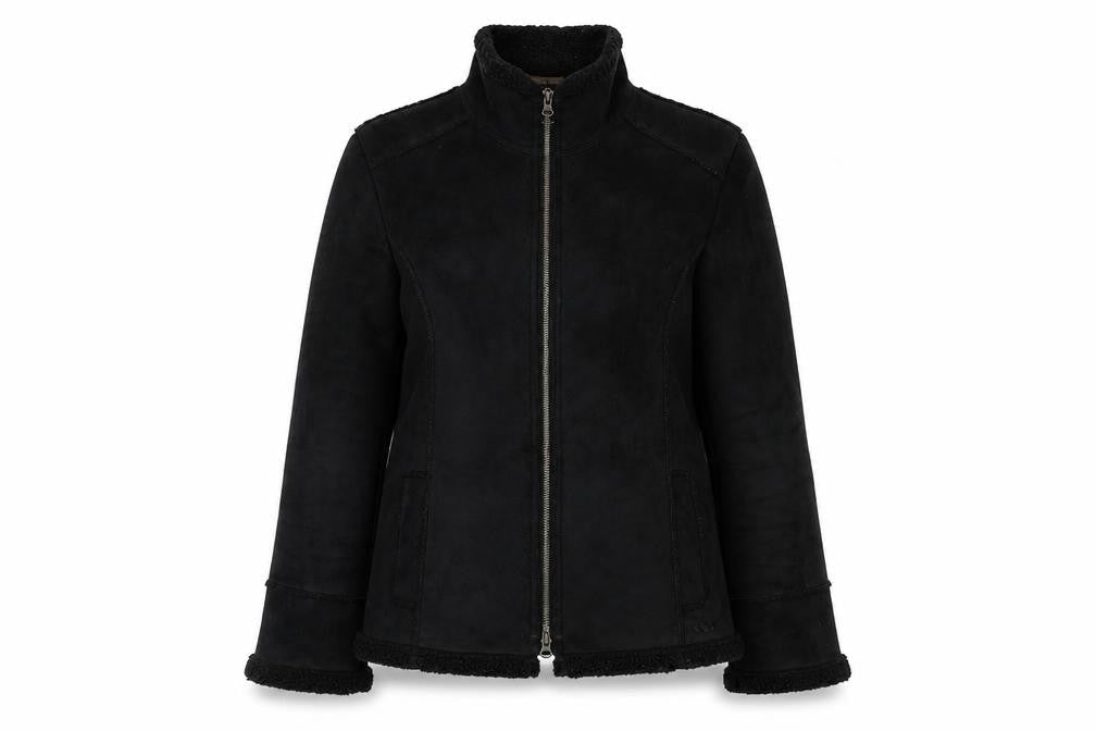 Per Una Womens Black   Jacket Coat Size M