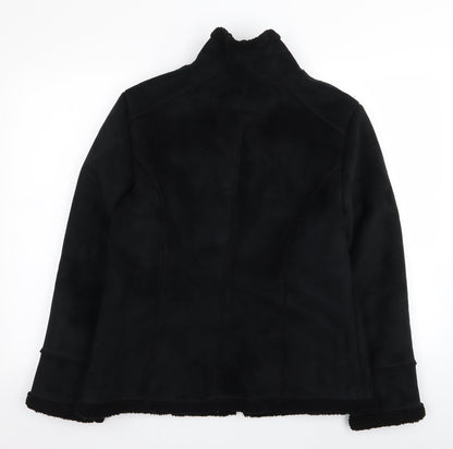 Per Una Womens Black   Jacket Coat Size M