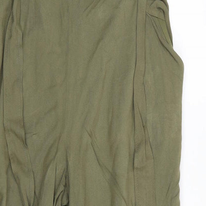 New Look Womens Green   Trousers  Size 10 L25 in
