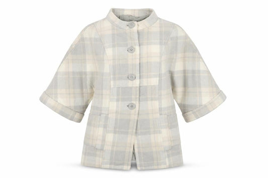 H&M Womens Grey Check  Jacket  Size 6