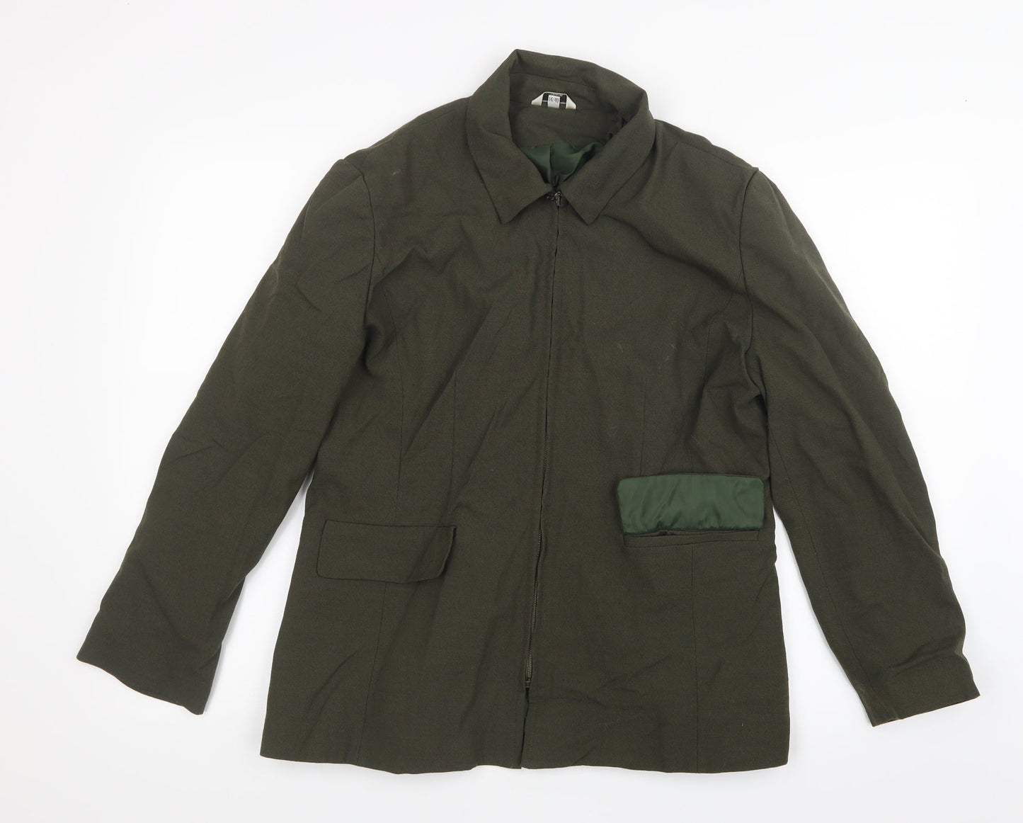 Klass Womens Green   Jacket  Size 14