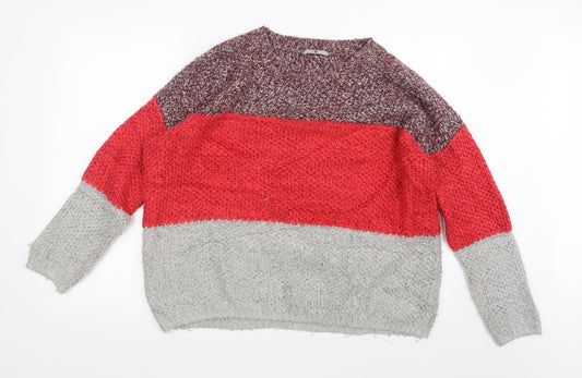 TU Womens Pink  Knit Pullover Jumper Size 14