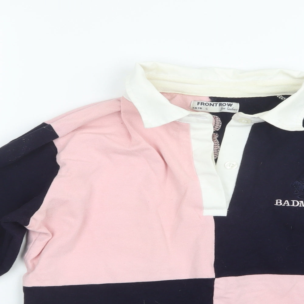 Front Row Womens Pink   Pullover Jumper Size S